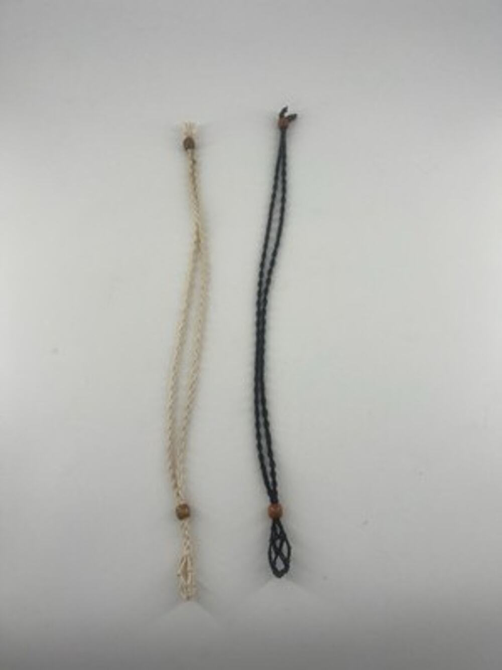 Necklace Cord Empty Natural Quartz Crystal Raw Stone Chakra Point Amulet Pendent